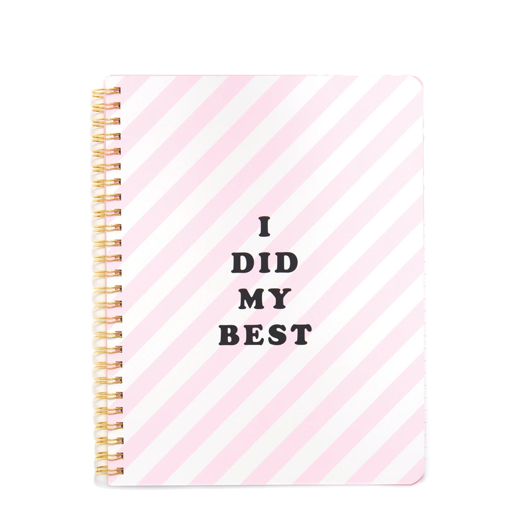 Ban.do Spiral Notebook I Did My Best - Luxe Gifts™
