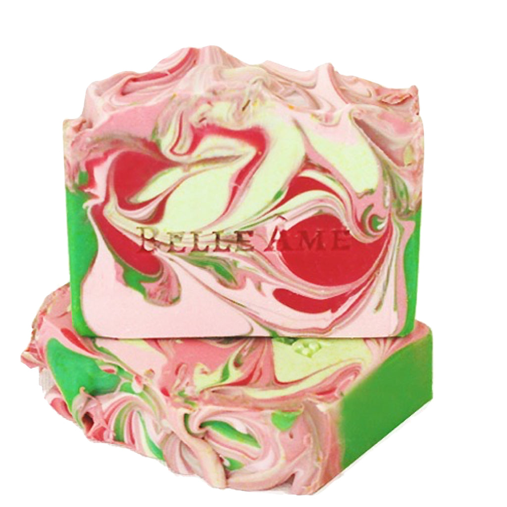 Belle Ame: Crisp Apple and Rose Natural Soap - Luxe Gifts™
