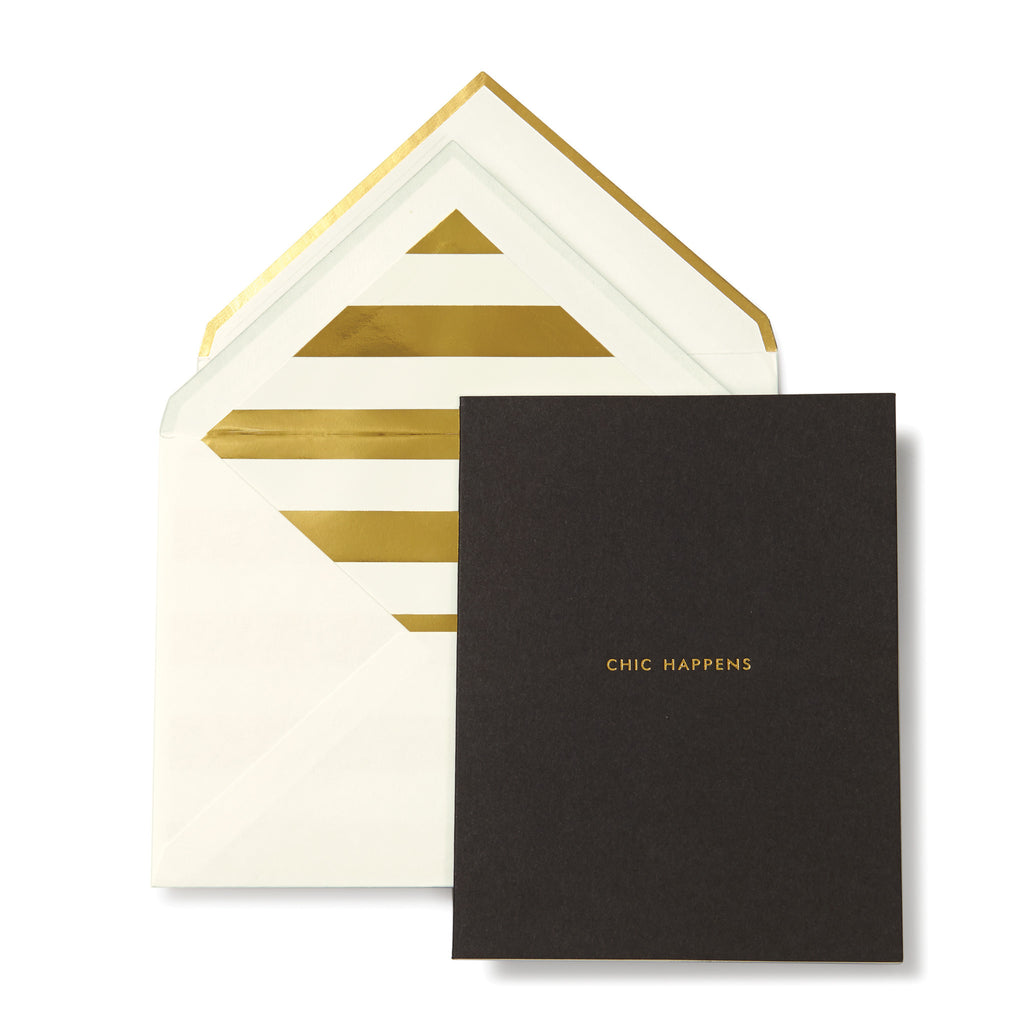 Kate Spade New York: Chic Happens Greeting Card - Luxe Gifts™
