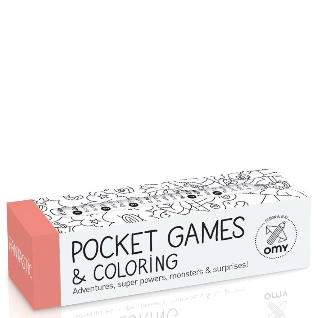 Omy: Colouring In Pocket Games: Fantastic - Luxe Gifts™
 - 1