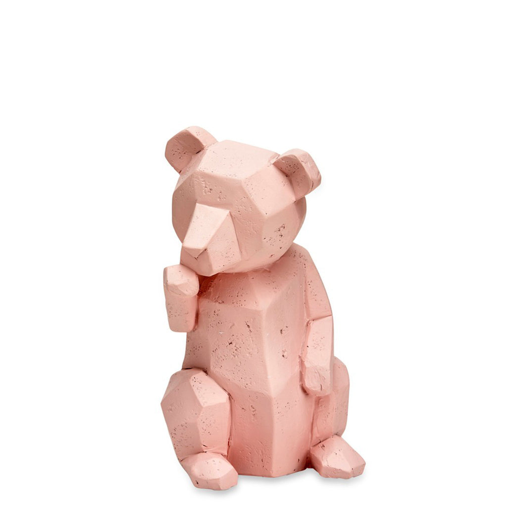 Geo Teddy Sitting Pink - Luxe Gifts™
