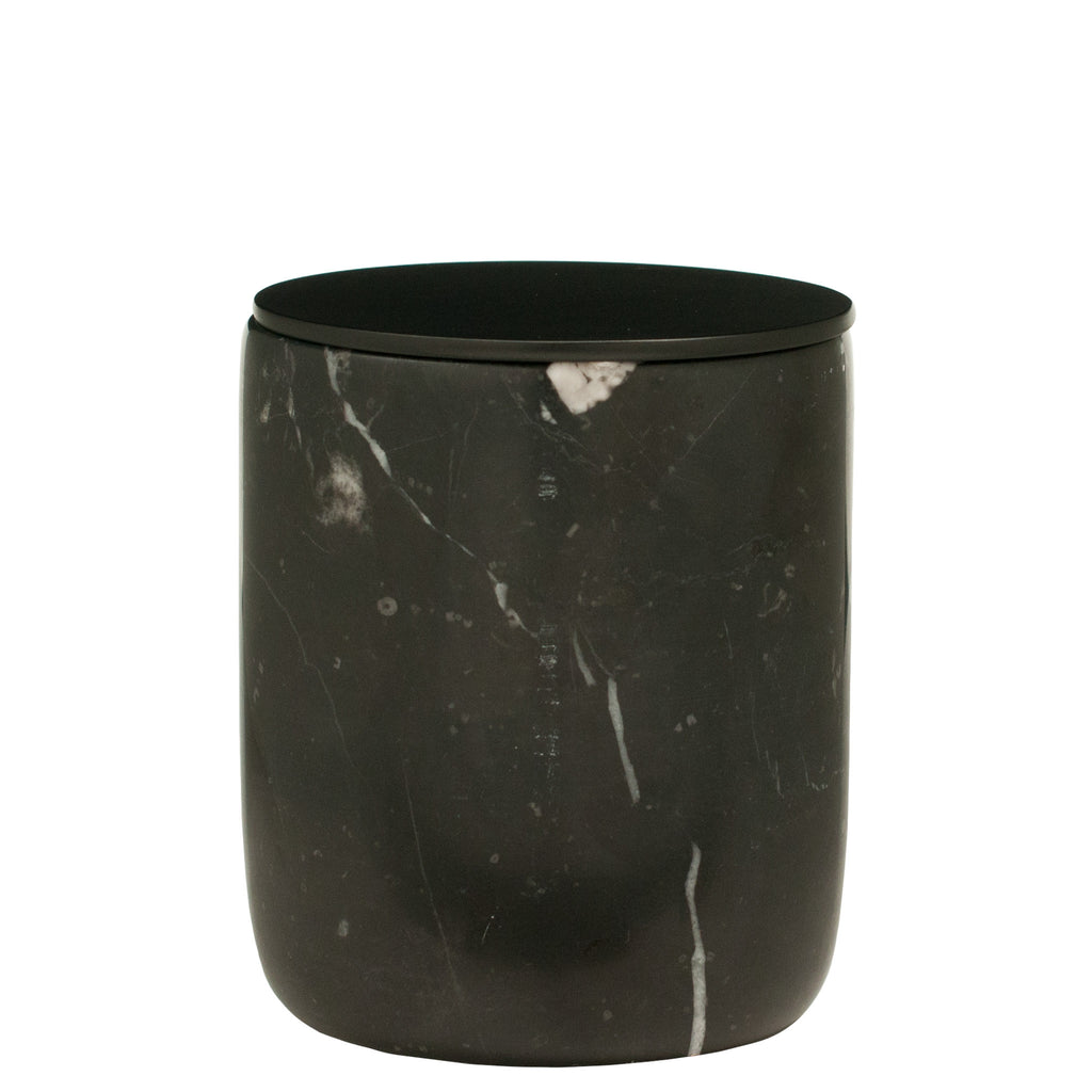 The Luxuriate: Cuba Gold Black Marble Candle With Black Lid - Luxe Gifts™
 - 1
