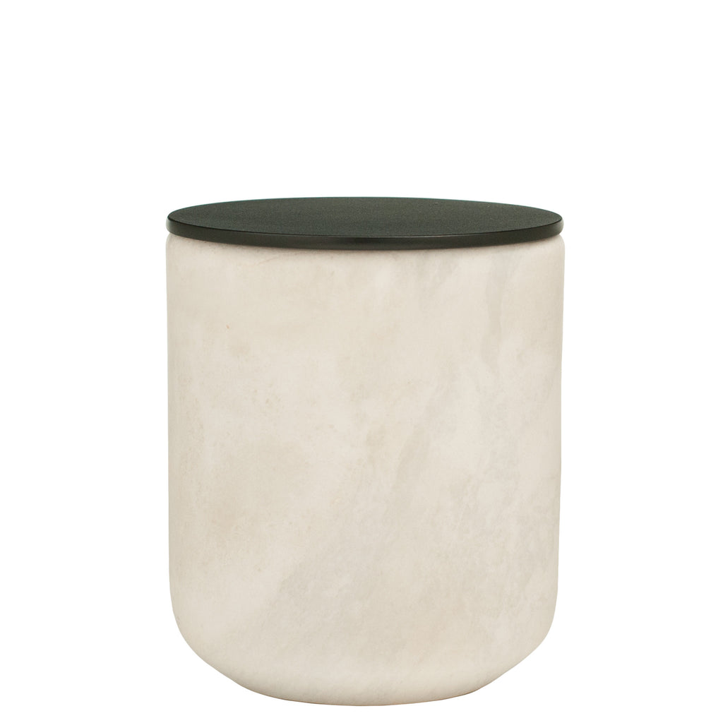 The Luxuriate: Cuba Gold White Marble Candle With Black Lid - Luxe Gifts™
 - 1