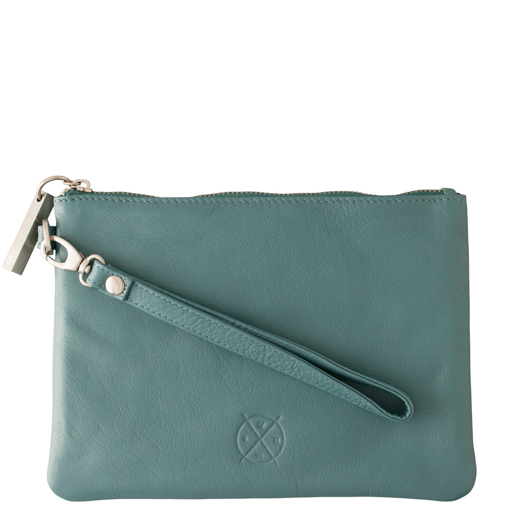 Stitch and Hide: Cassie Clutch Teal - Luxe Gifts™
 - 1