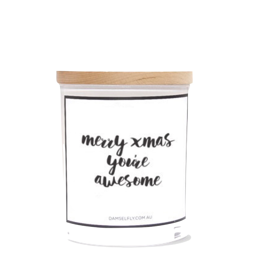 Damselfly: Merry Xmas, You're Awesome - Luxe Gifts™
 - 1