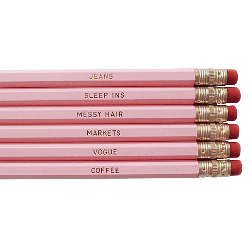 Miss Poppy Design: Sundays Pencil Set - Luxe Gifts™
 - 1