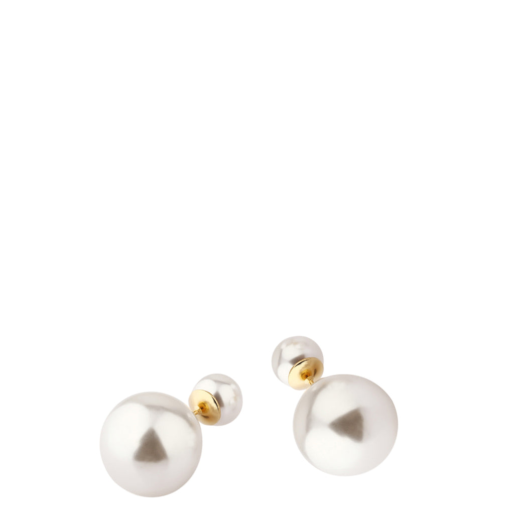 The Peach Box: Audrey Pearl Stud Earrings - Luxe Gifts™
 - 2