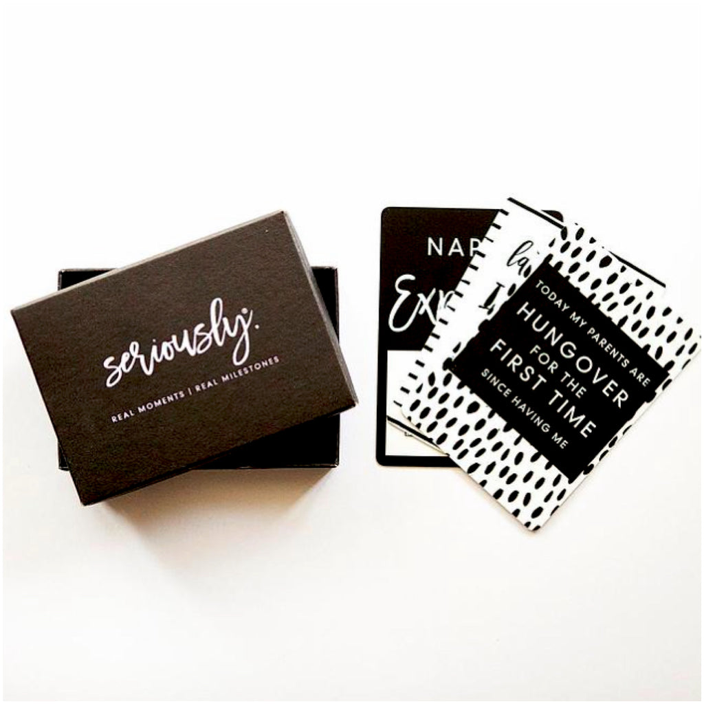 Seriously: Milestones Cards - Luxe Gifts™
 - 1