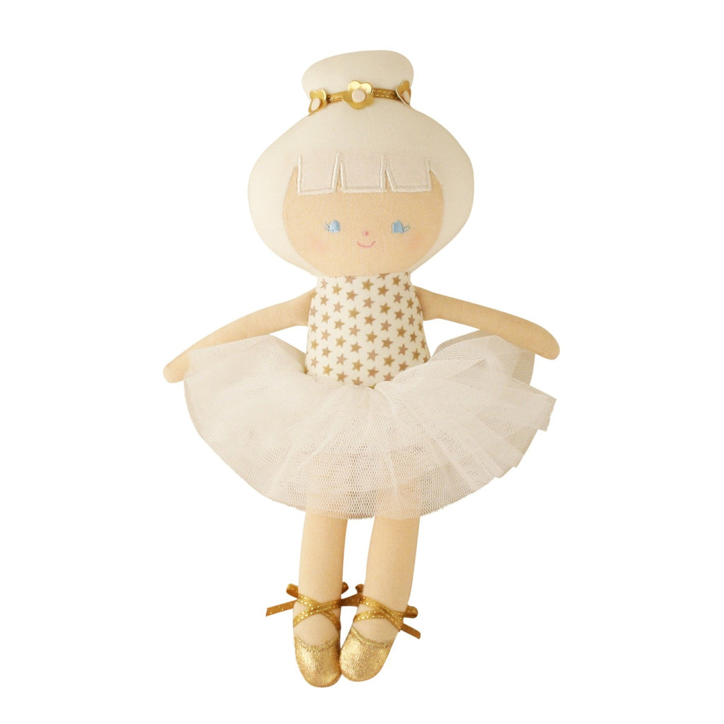 Alimrose: Baby Ballerina Doll Gold Star - Luxe Gifts™