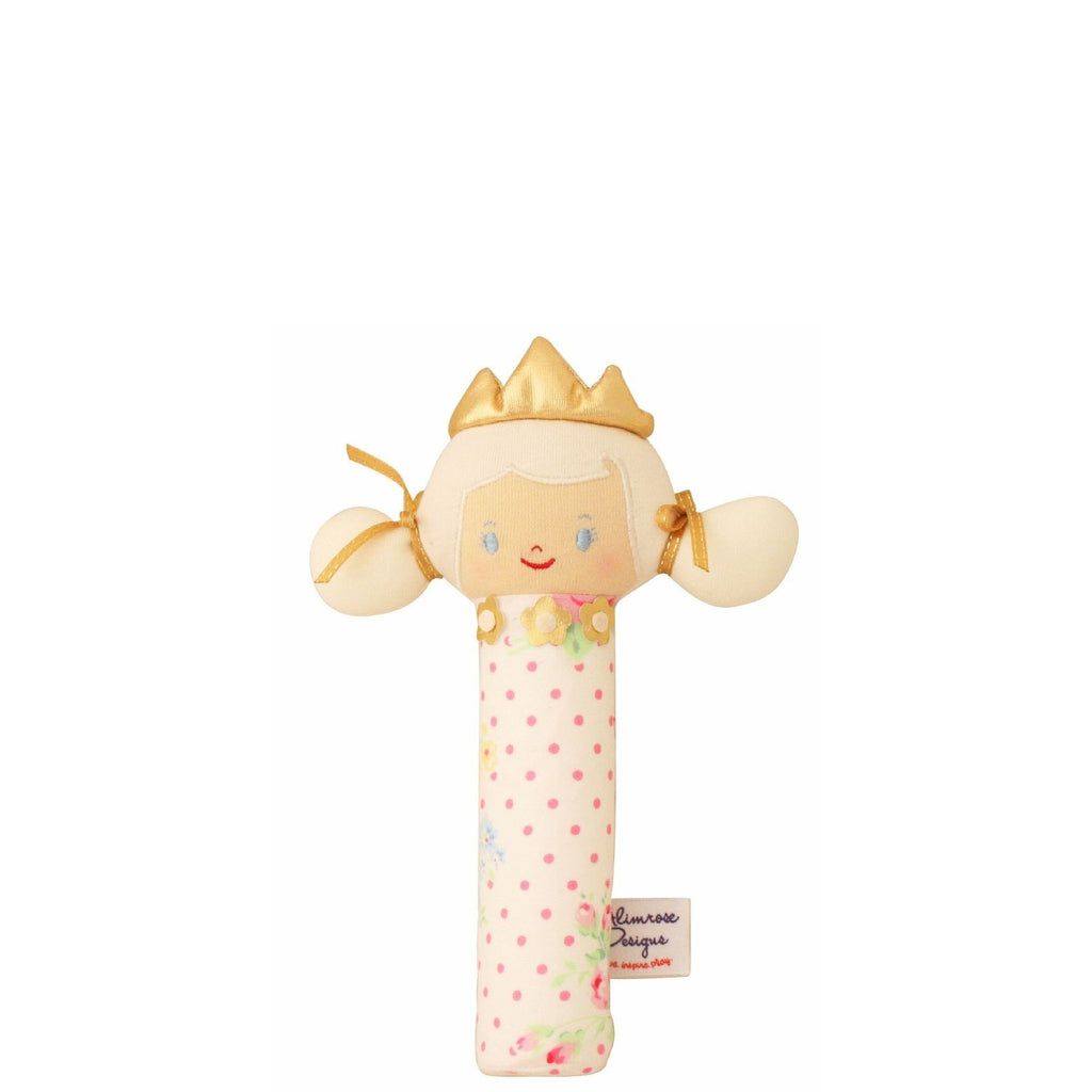 Alimrose: Princess Hand Squeaker in Pink, White and Rose - Luxe Gifts™
