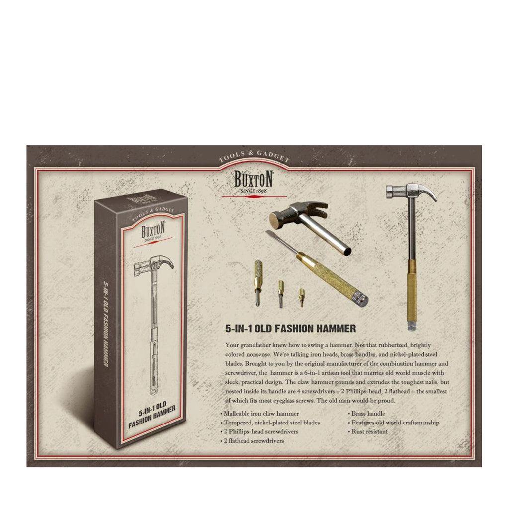 Buxton Old Fashioned Hammer - Luxe Gifts™
 - 2