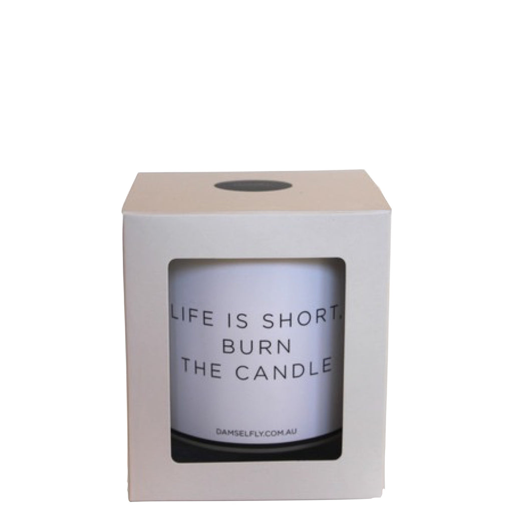Damselfly: Life is short burn the candle - Luxe Gifts™
 - 2