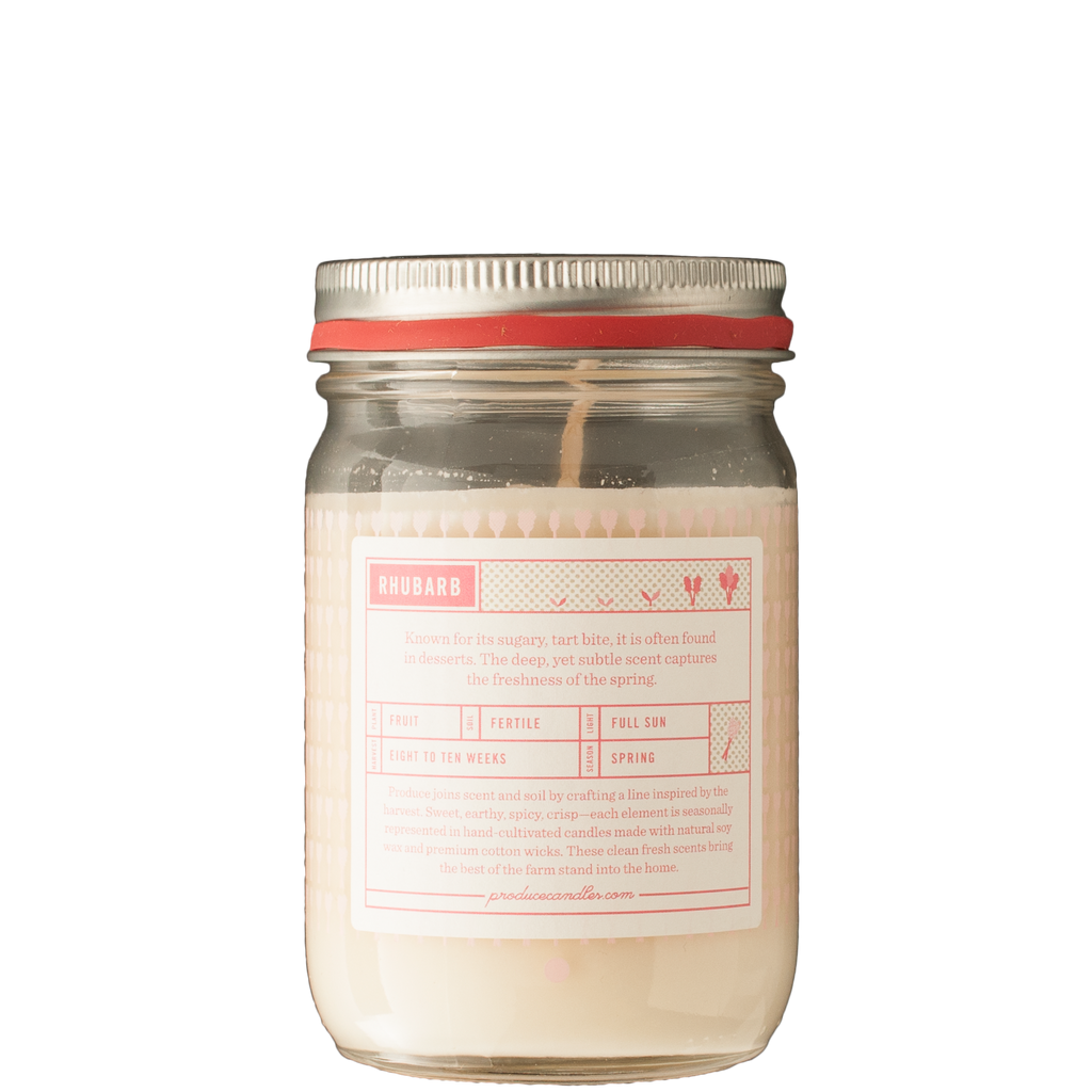 Produce Rhubarb Candle - Luxe Gifts™
 - 2