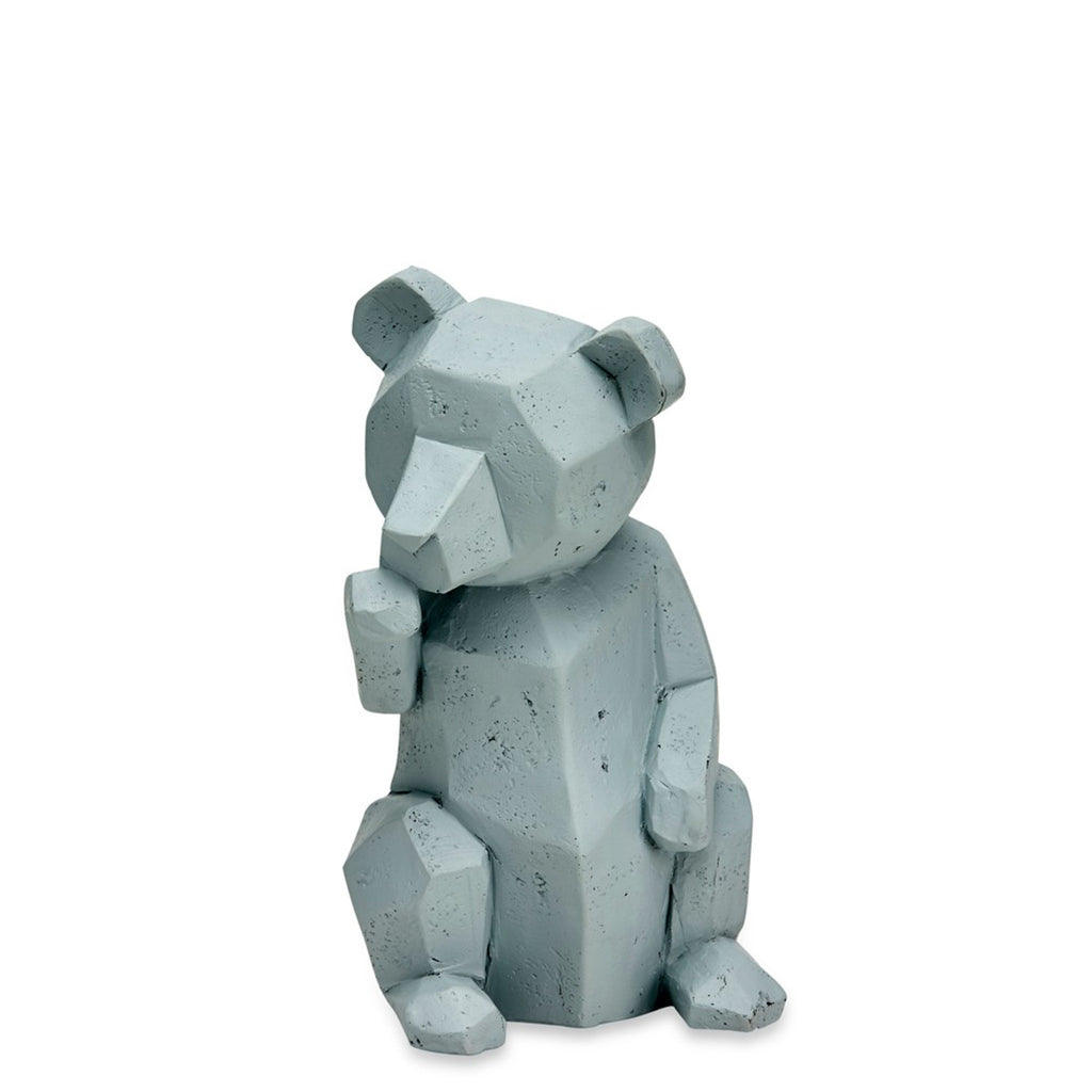 Geo Teddy Sitting Grey - Luxe Gifts™
