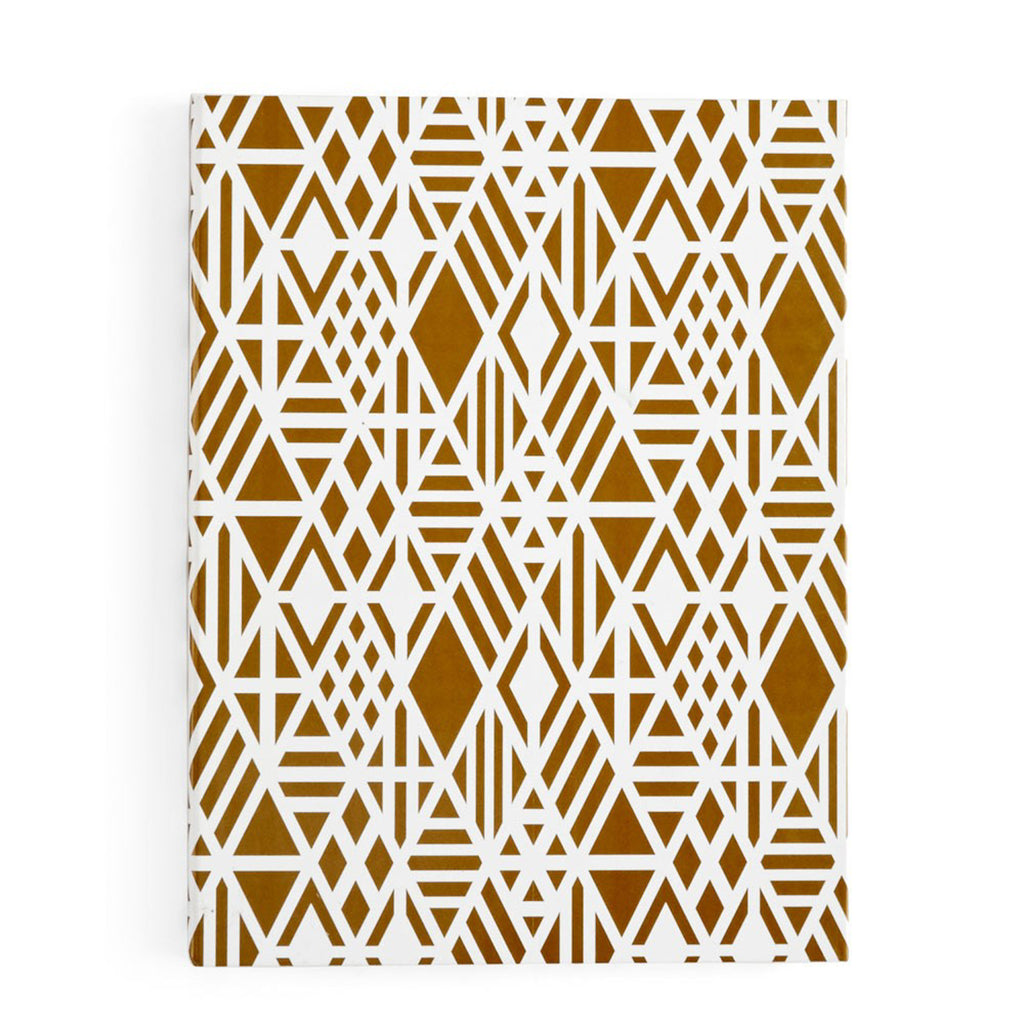 Gold Deco Notebook Large - Luxe Gifts™
 - 1