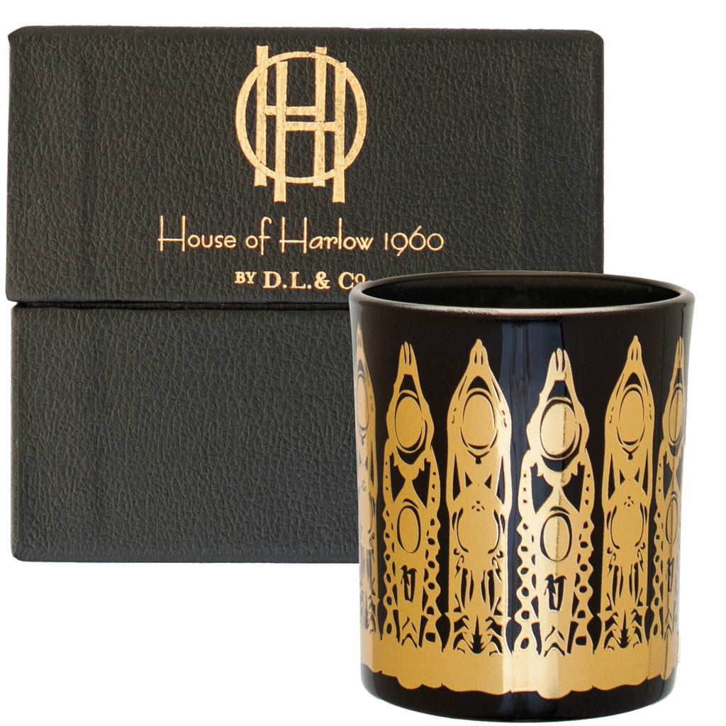 House of Harlow 1960: Black Winter Kate Candle - Luxe Gifts™
 - 1