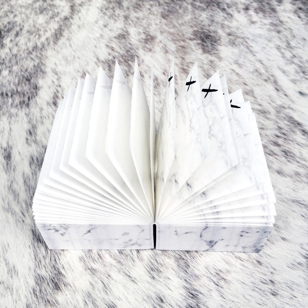 Jot it down: Marble Memo Cube - Luxe Gifts™
 - 3