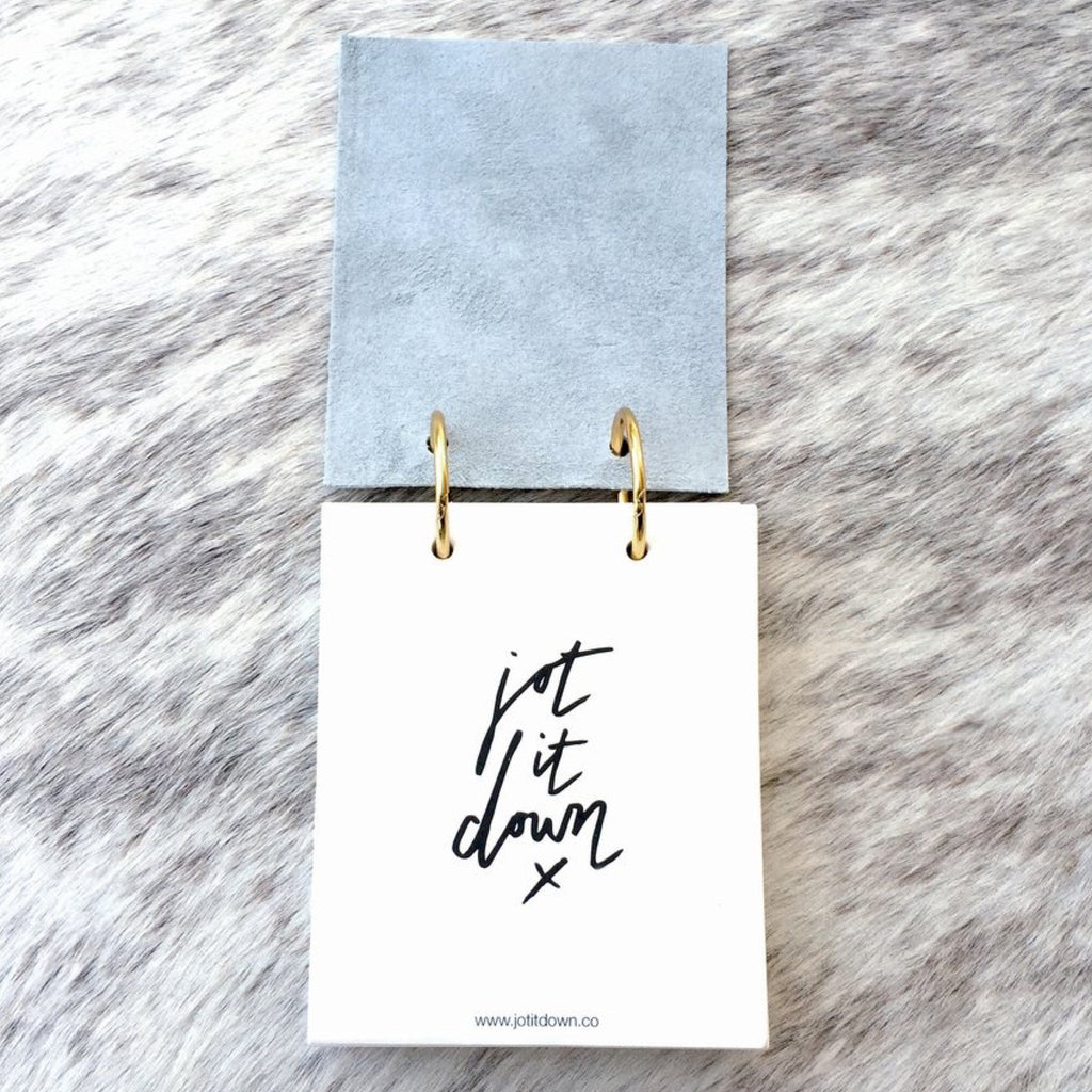 Jot it down: Leather Binder Ring Notepad - Luxe Gifts™
 - 2