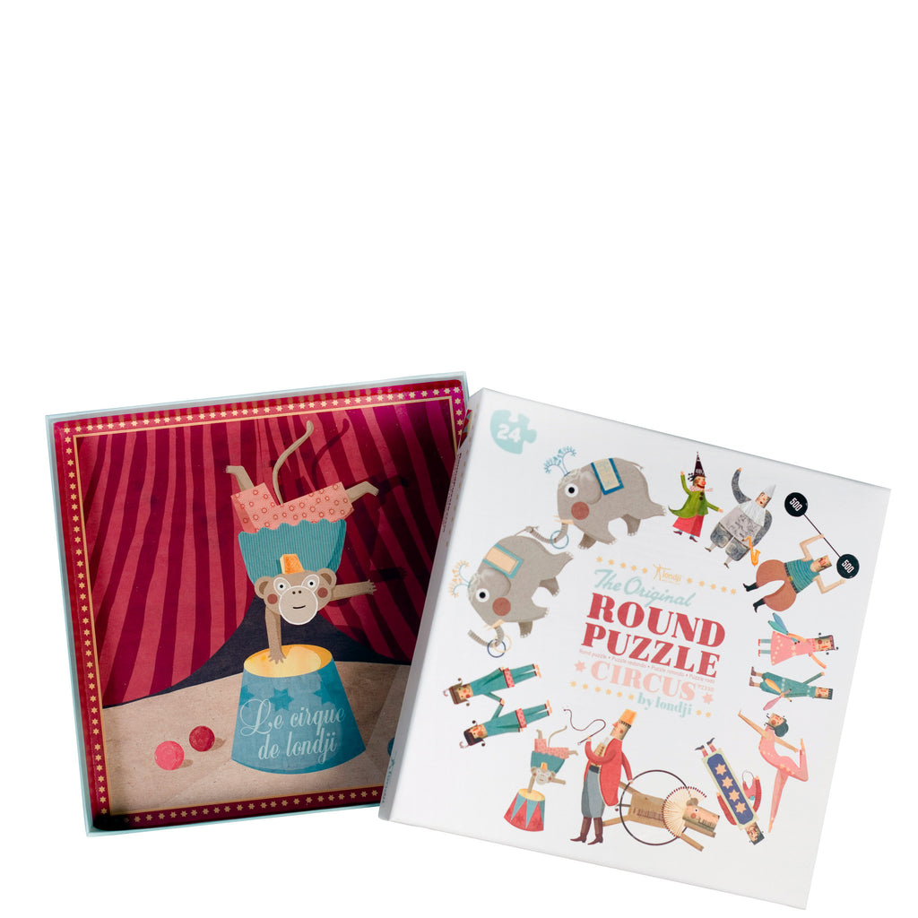 Londji: My Round Puzzle Circus - Luxe Gifts™
 - 2