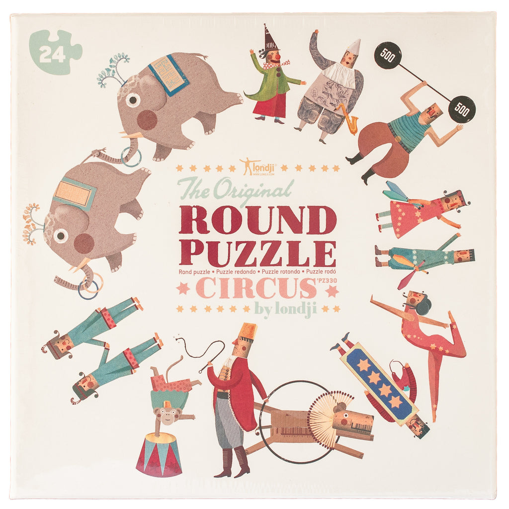 Londji: My Round Puzzle Circus - Luxe Gifts™
 - 1