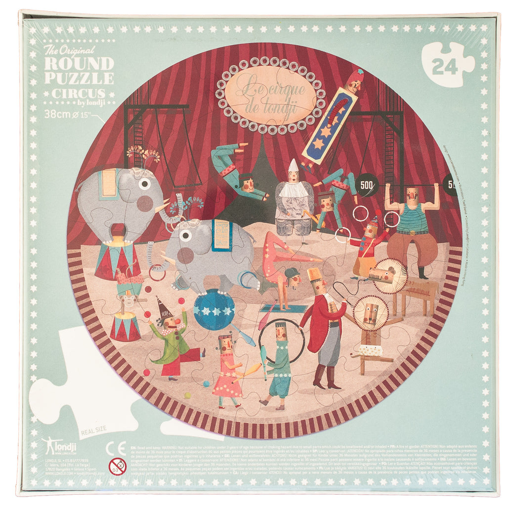 Londji: My Round Puzzle Circus - Luxe Gifts™
 - 4
