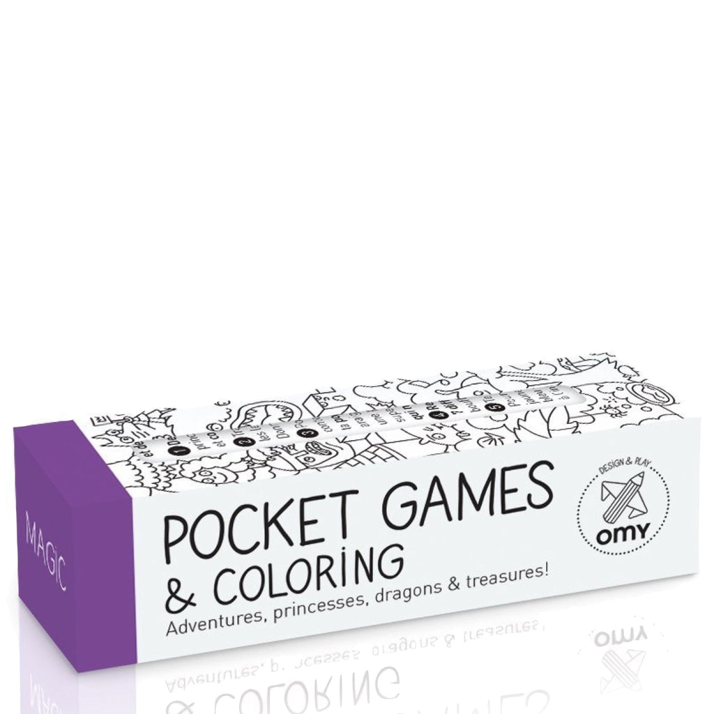 Omy: Colouring In Pocket Games: Magic - Luxe Gifts™
 - 1