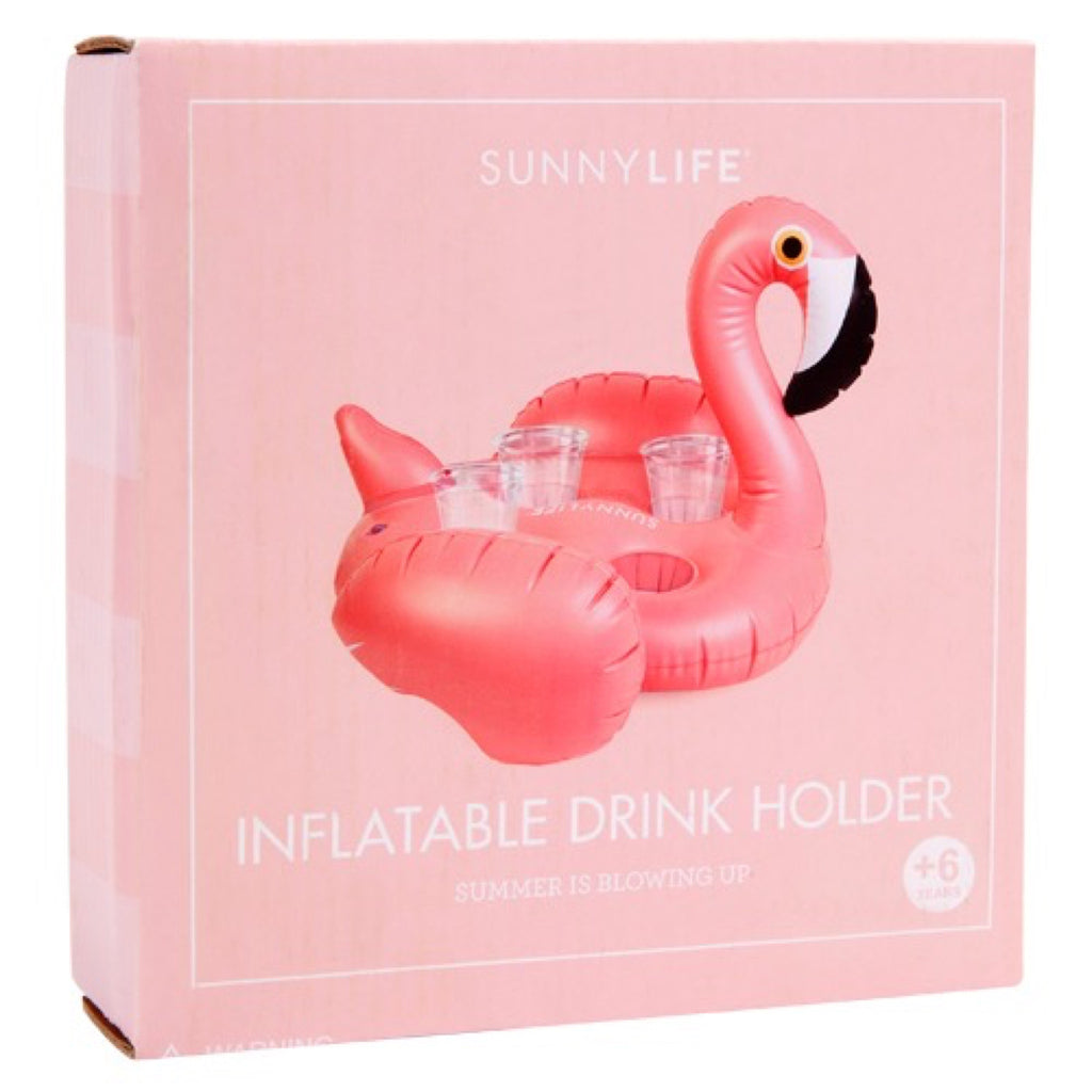 Sunnylife: Inflatable Drink Holder Flamingo - Luxe Gifts™
 - 2