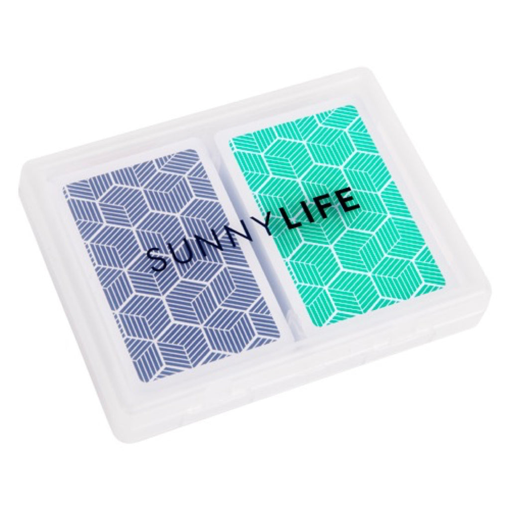 Sunnylife: Playing Cards 2 Set Lennox - Luxe Gifts™
 - 1