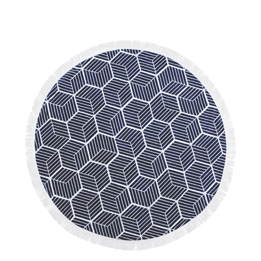 Sunnylife: Round Beach Towel Lennox - Luxe Gifts™
 - 1