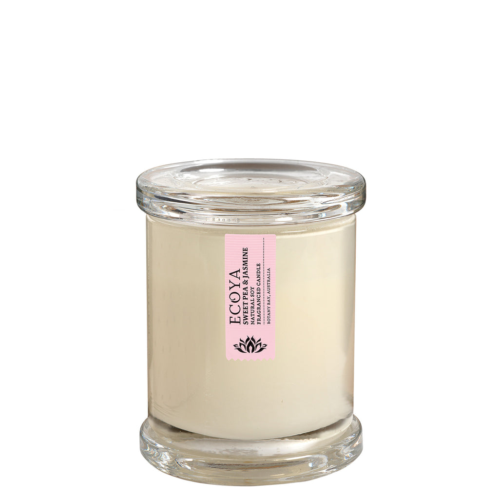Ecoya: Sweet Pea and Jasmine Mini Metro Candle - Luxe Gifts™
 - 3