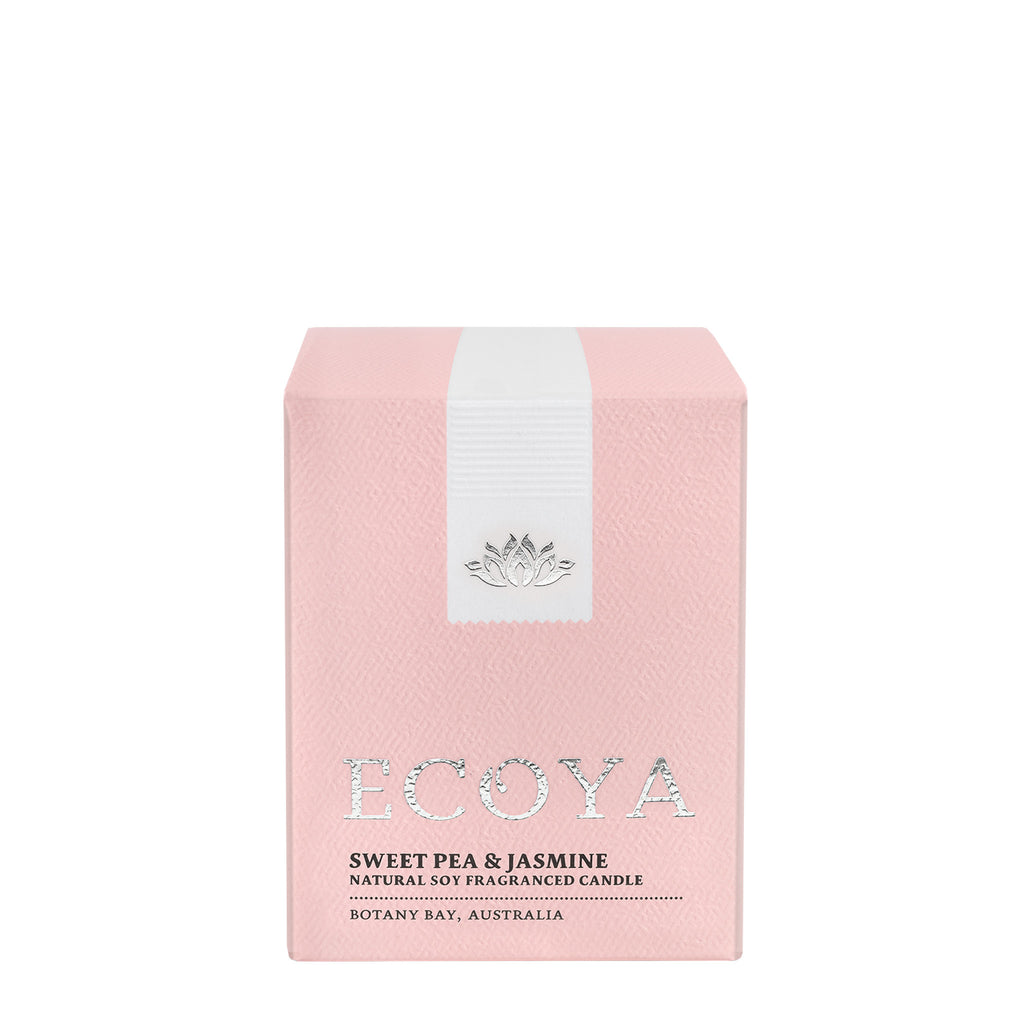 Ecoya: Sweet Pea and Jasmine Mini Metro Candle - Luxe Gifts™
 - 2
